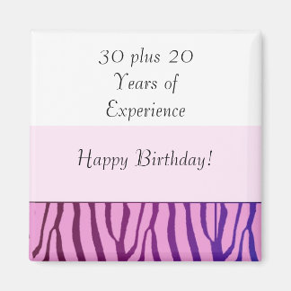 Happy 50th Birthday Magnet