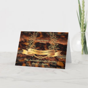 Happy 50th Wedding Anniversary Greeting Cards