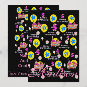 Happy 5th Birthday Invitation Birthday #5