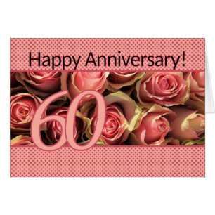 Happy 60th Anniversary roses