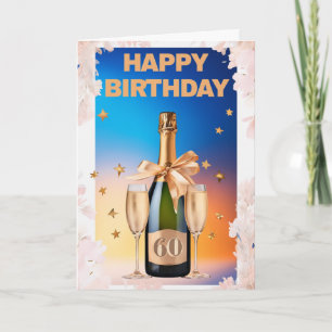 Happy 60th Birthday Card
