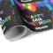 Happy 60th Birthday Colorful Balloons Black