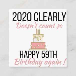 Happy 60th Birthday, Funny 60th birthday card