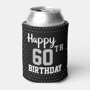 Happy 60th Birthday Party Favour Cooler