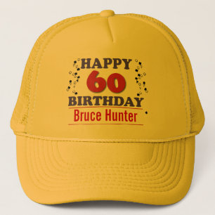 Happy 60th Birthday Trucker Hat