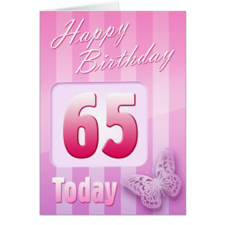 Happy 65th Birthday Cards, Photocards, Invitations & More