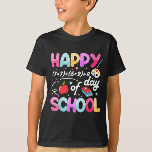 Happy 67 Days Of School 67th Day Smarter Six Seven T-Shirt