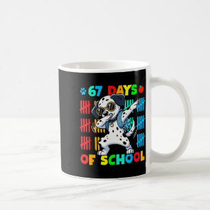 Happy 67 Days School Cute Dog 67 Days Smarter Stud Coffee Mug