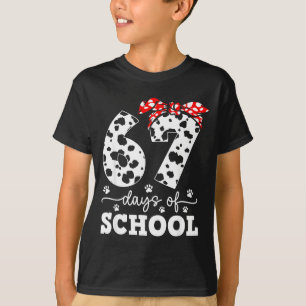 Happy 67 Days School Cute Dog 67 Days Smarter Stud T-Shirt