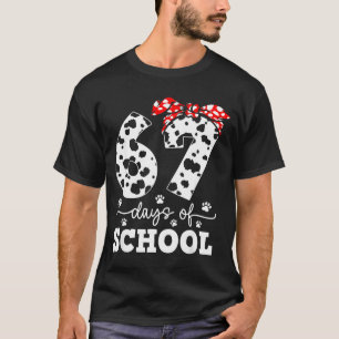Happy 67 Days School Cute Dog 67 Days Smarter Stud T-Shirt