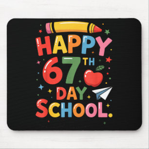 Happy 67 Th Day Of School - I Survived 67 Days Of Mouse Pad