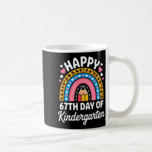 Happy 67th Day Of Kindergarten 67 Meme 6 7 Funny S Coffee Mug