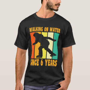 Happy 6 6 Ice Skating 6Th T-Shirt