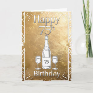 Happy 75th Birthday Card