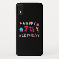 Happy 7th Birthday. 7 year old.