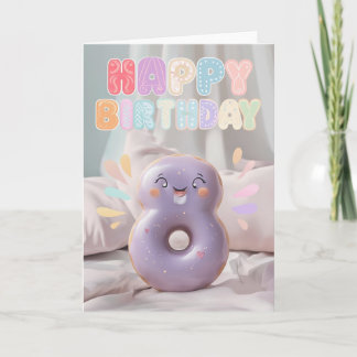 Happy 8th Birthday Card