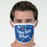 Happy 90th Birthday face mask by dalDesignNZ<br><div class="desc">...  made with love ...  stay safe x</div>