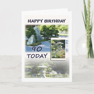 Happy 90th Birthday Greeting Card