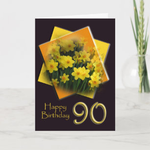 Happy 90th Birthday Greeting Card