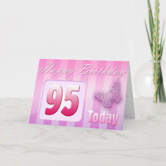 Happy 95th Birthday Grand Mother Great-Aunt Mom Card