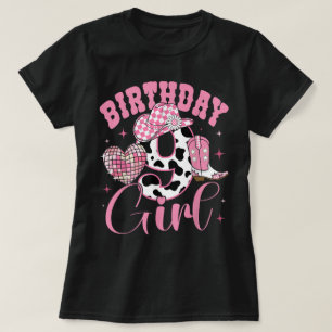 Happy 9th Birthday Girl Outfit Rodeo Western T-Shirt