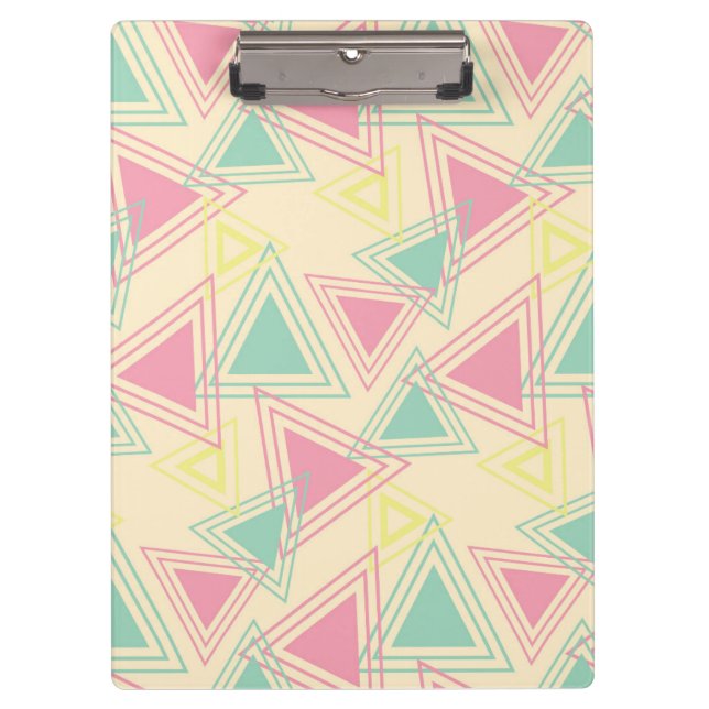 Happy Abstract Clipboard (Front)