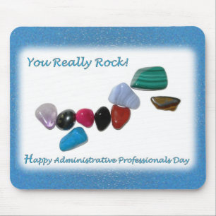 Happy Administrative Professionals You Really Rock Mouse Pad
