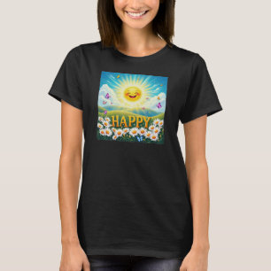 "HAPPY" aesthetically pleasing design T-Shirt