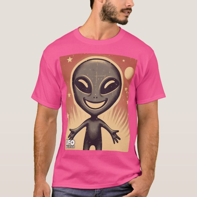 Happy Alien Baby T-Shirt (Front)
