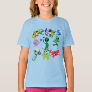 Happy Aliens Rockin' T-Shirt
