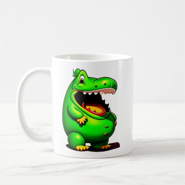 Happy Alligator Mug (Left)