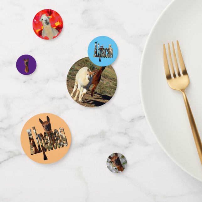 Happy Alpacas, Confetti (Group)