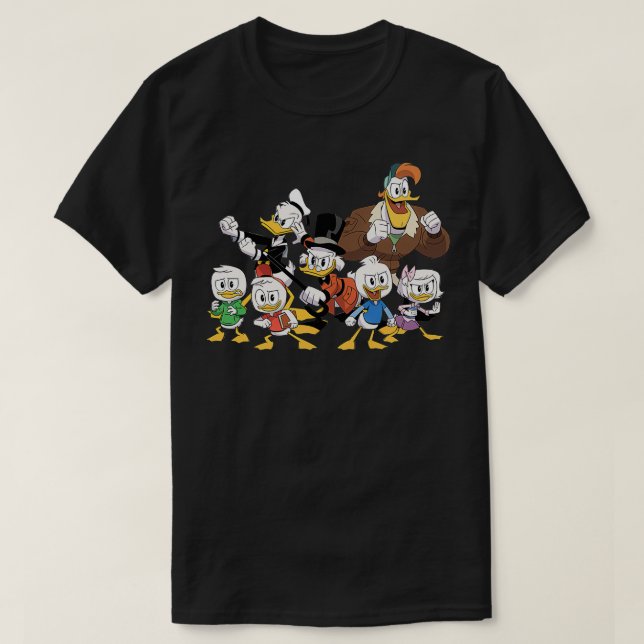 happy amazing ducktales art gift T-Shirt (Design Front)