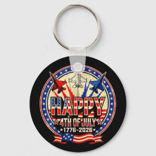 Happy american 1776 2026 usa patrioctic 4th of jul keychain