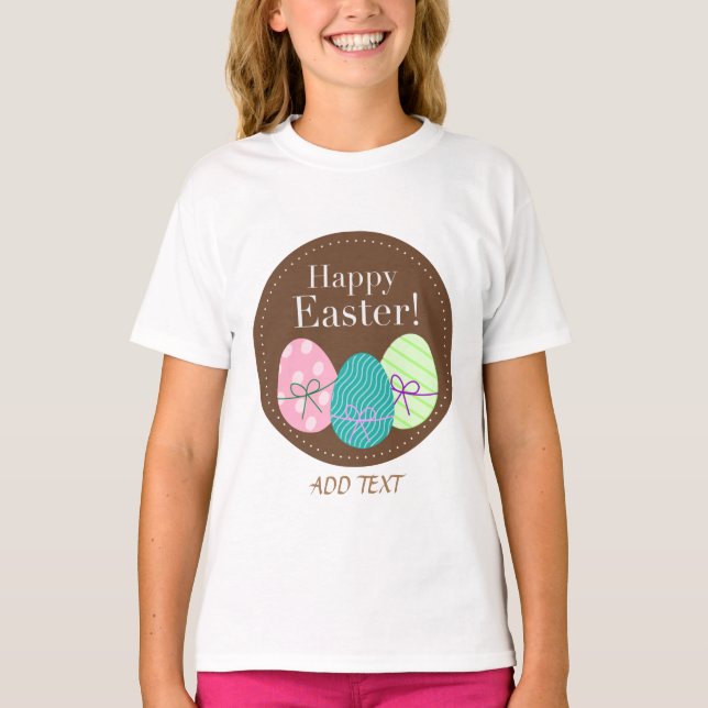 Happy and blessed Easter T-Shirt (Front)