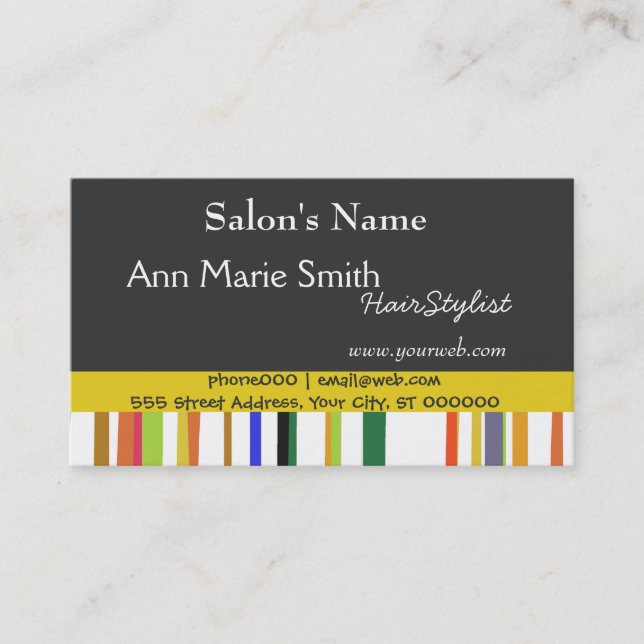 Happy and Cute Salon  Barber Appointment (Front)