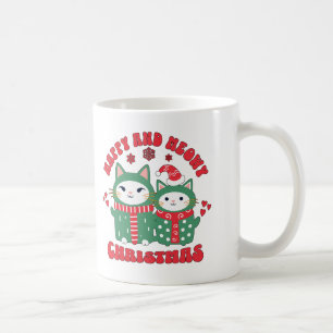 Happy and Meowy Christmas Cats Coffee Mug