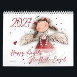 Happy Angels – Glückliche Engel 2027 Calendar<br><div class="desc">This angels calendar / cherubs calendar / guardian angels calendar is designed to bring inspiration and joy all year round. Each month showcases beautiful angels in red, white and brown tones that radiate warmth and positivity. A beautiful blend of art and meaning, this calendar makes a thoughtful gift or a...</div>