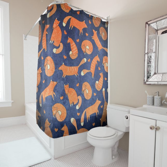 Happy animal fox pattern (In Situ)