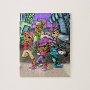 Happy Animals Jigsaw Puzzle