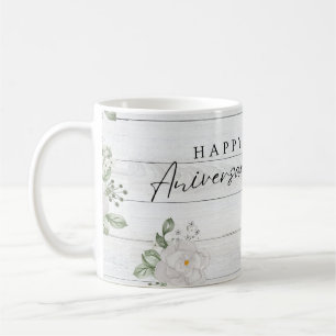 HAPPY ANIVERSARY COFFEE MUG