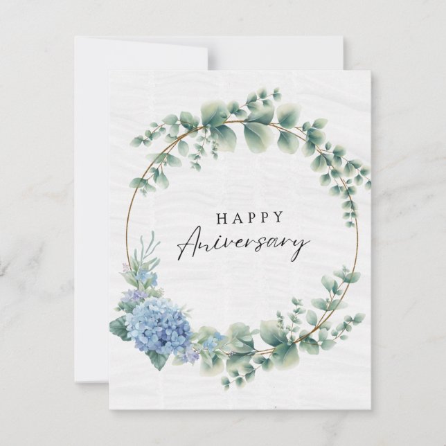 HAPPY ANIVERSARY HOLIDAY CARD (Front)