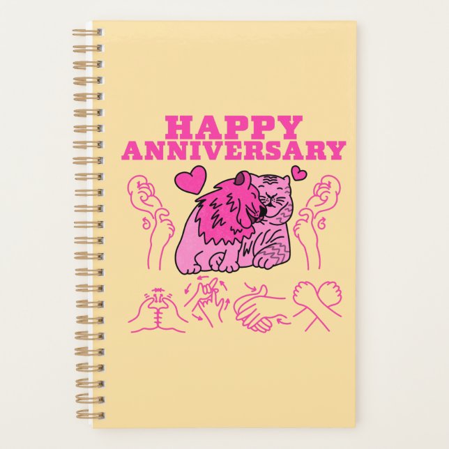 Happy Anniversary - ASL Design Planner (Front)