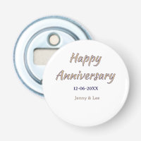 happy anniversary brown grey name date couple mode