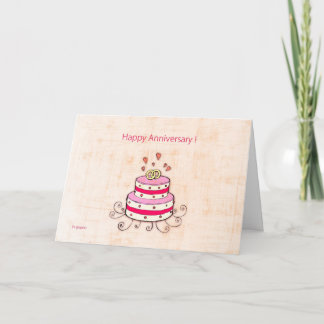 Happy Anniversary ! Card