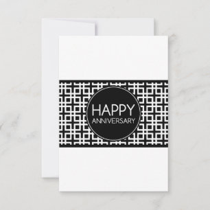 Happy Anniversary (cinderStripe) Invitation