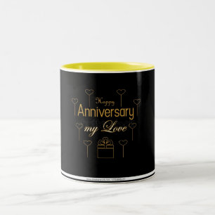 **HAPPY ANNIVERSARY** COFFEE MUG