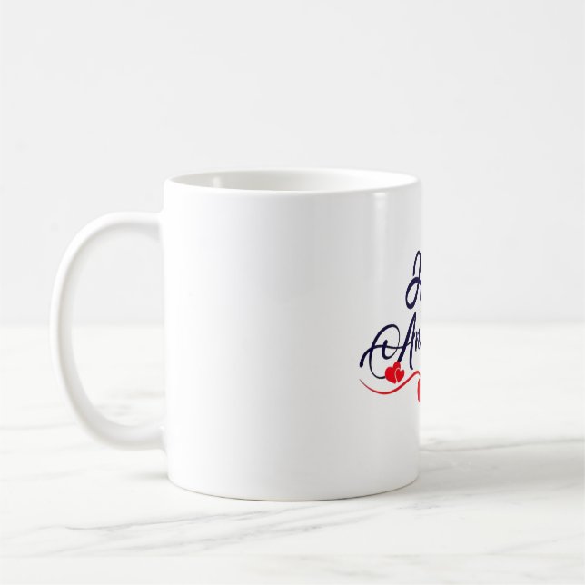 Happy Anniversary Coffee Mug (Left)