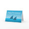 Happy Anniversary Couple Shark Fins Blue Sea