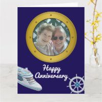 Happy Anniversary Cruise Ship Romantic Nautical